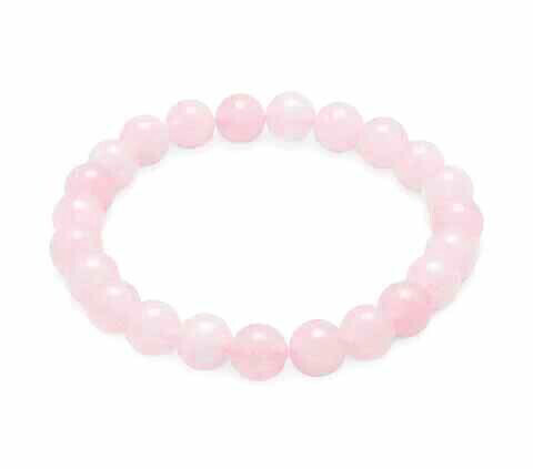 Rose Quartz gemstone bracelet (8mm)
