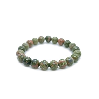 Unakite bracelet - Vision &amp; Grounding 