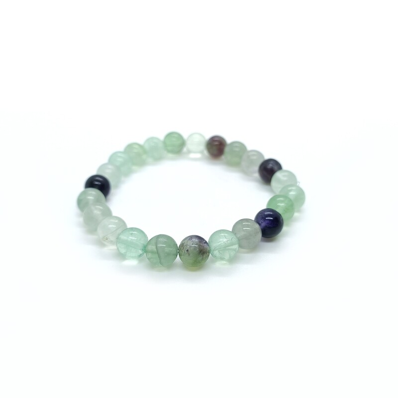 Fluorite bracelet (8mm) - Focus &amp; Clarity