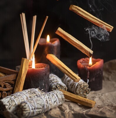 Crystal Cleansing: Harnessing the Power of Sage, Palo Santo, Sun, and Chanting Om