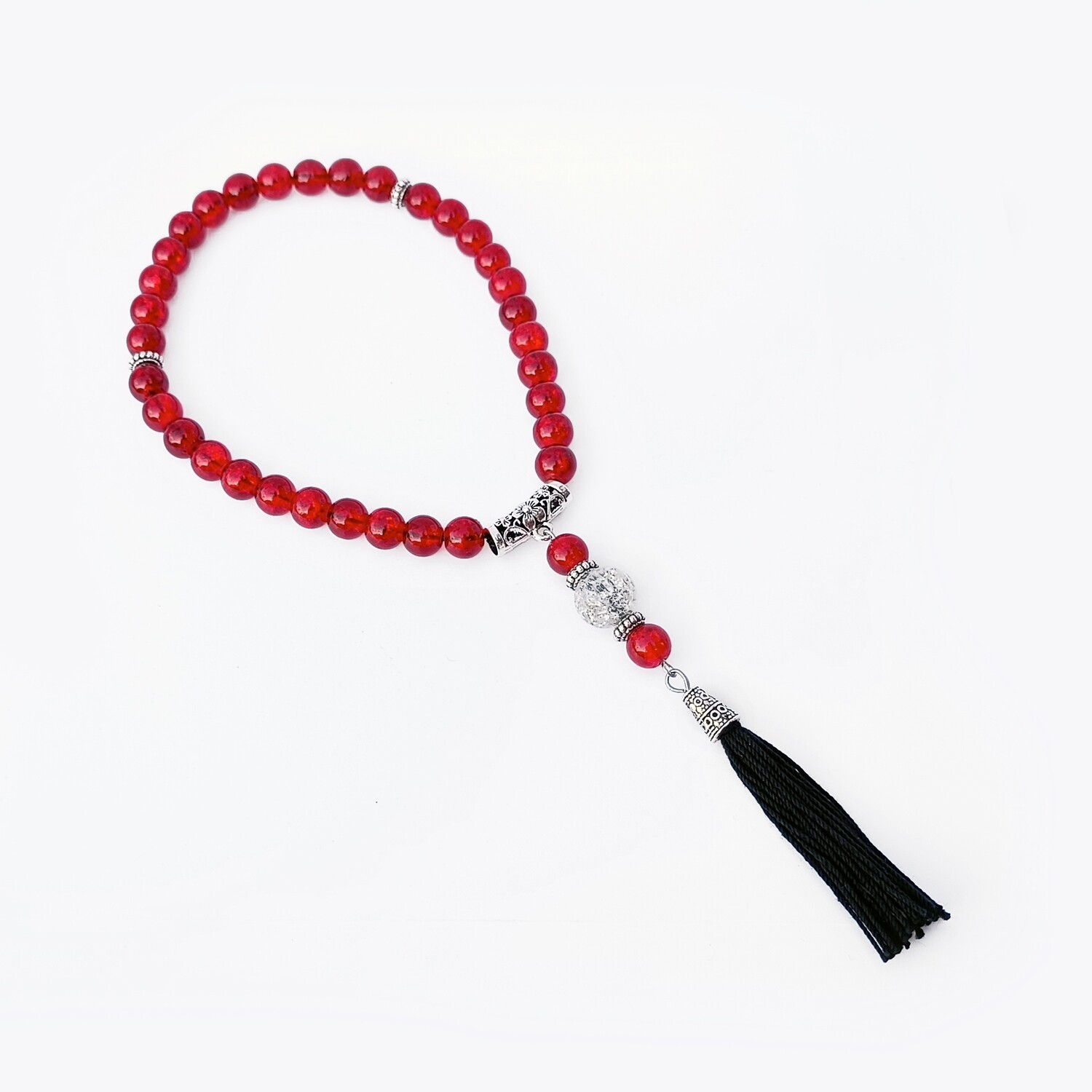 Red prayer beads/Tasbih