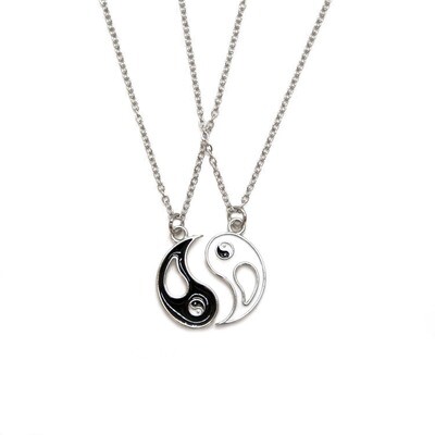 Yin Yang necklaces (Pair)