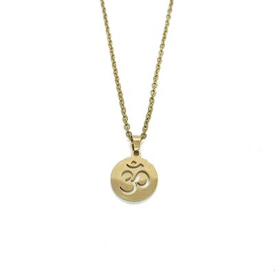 Aum necklace (Gold plated)