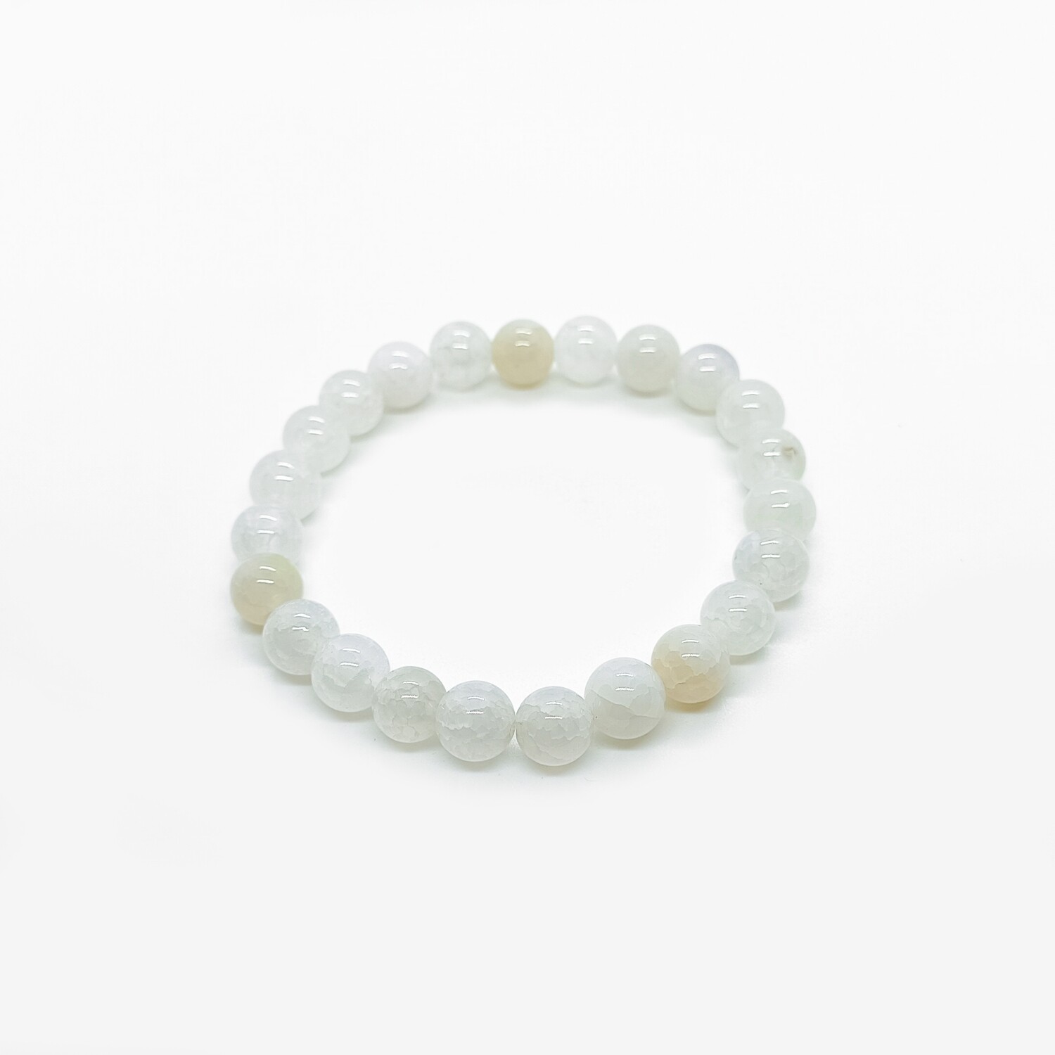 White Dragon stone bracelet
