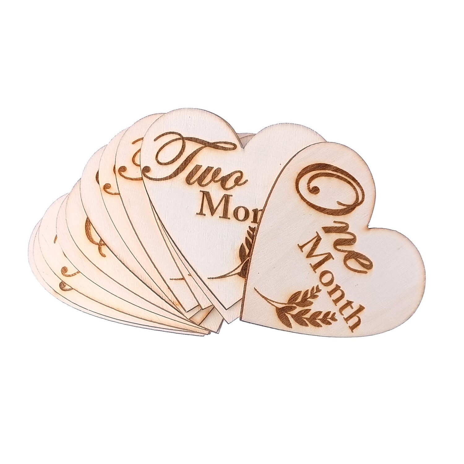 Baby Milestone Plaques (1 to 12 Months)