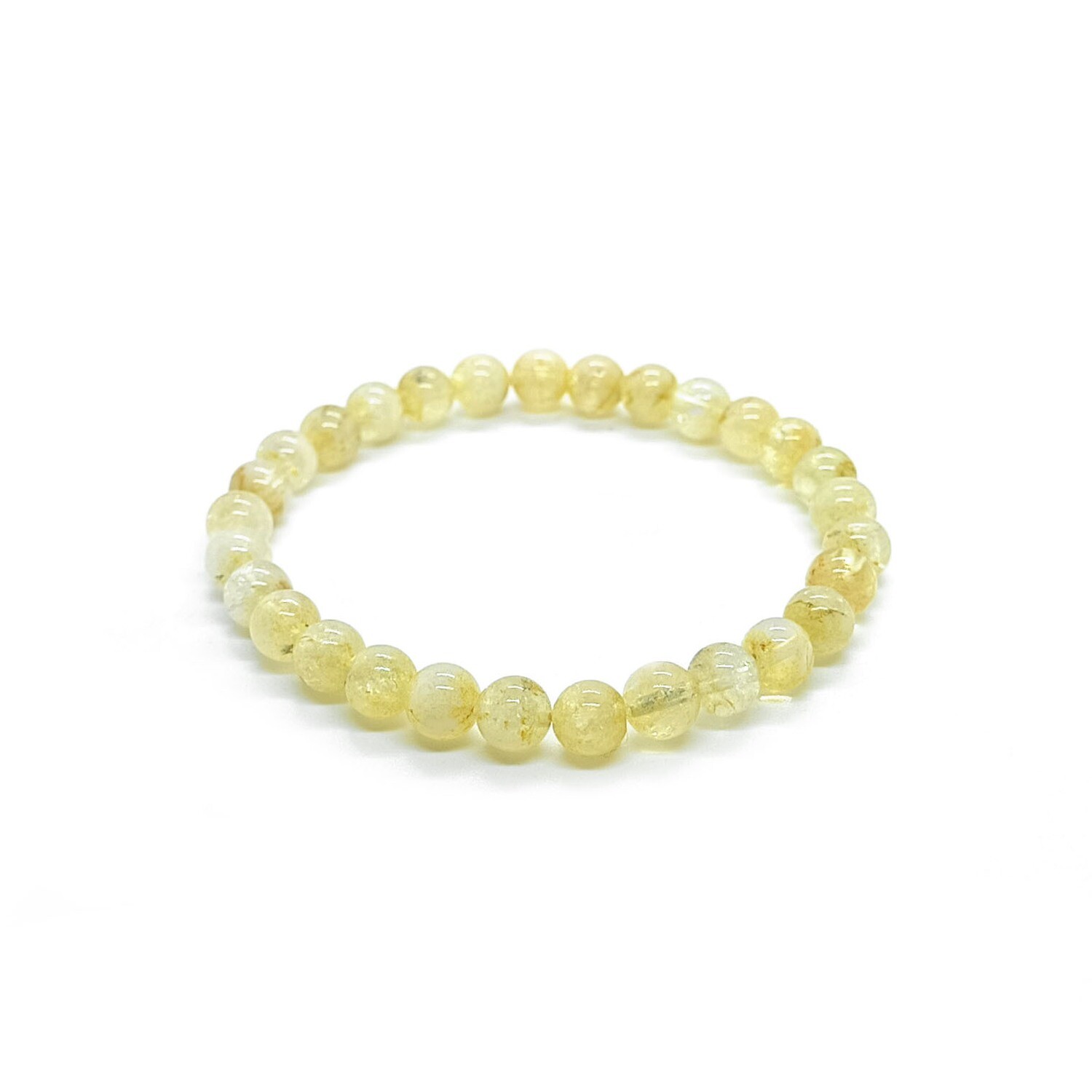 Citrine gemstone bracelet (6mm)