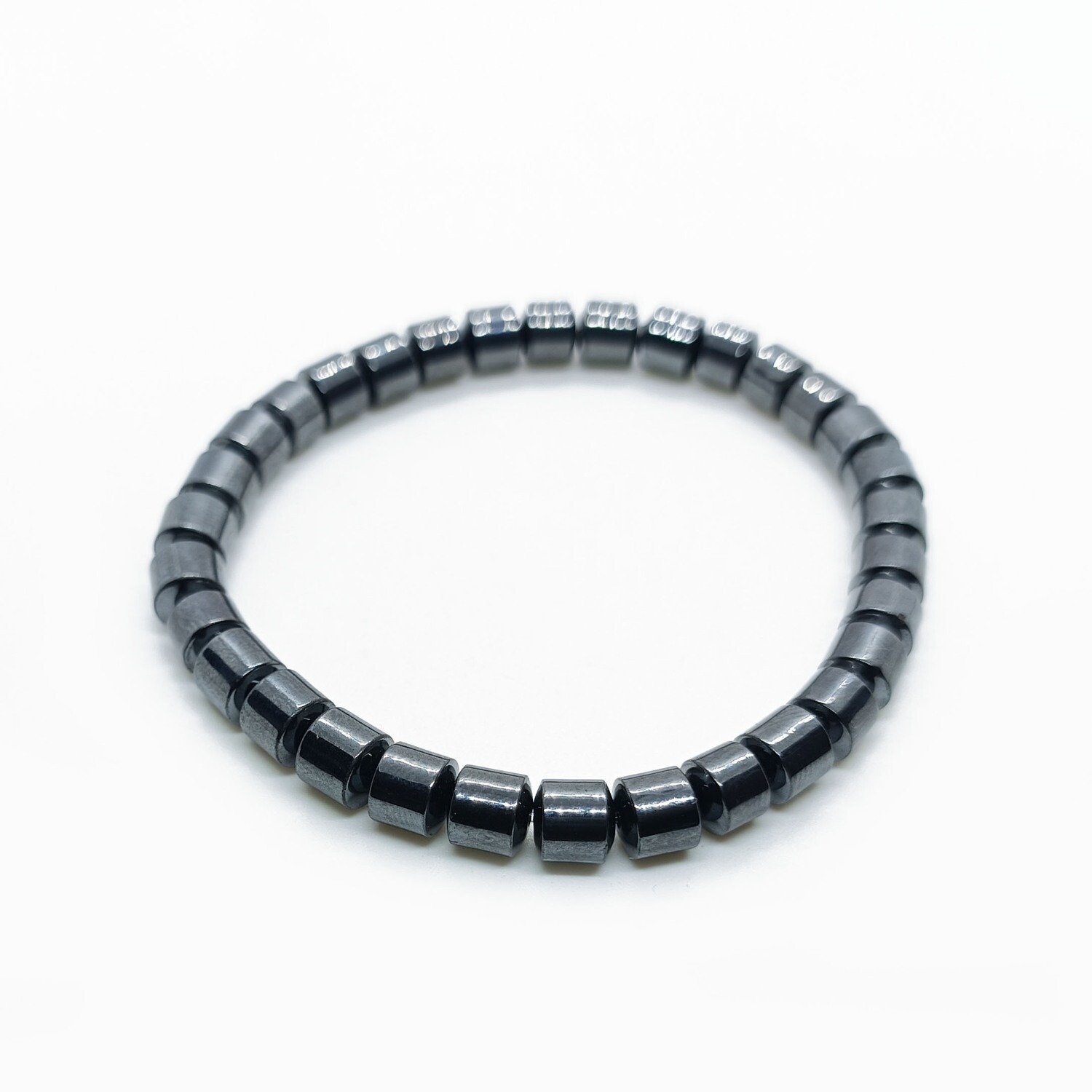Hematite bracelet (Column 6mm)