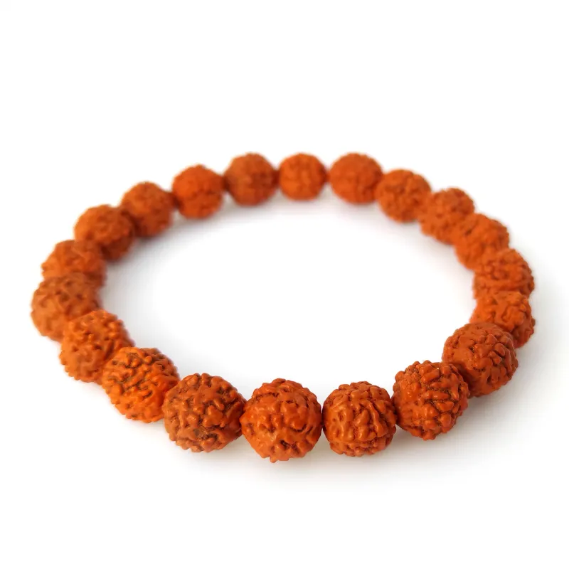 Custom Rudraksha Bracelet– Healing Beads for Balance (9 mm)