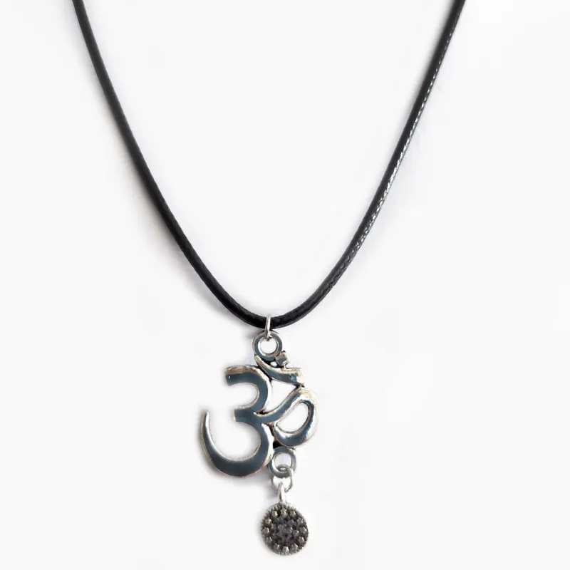 Aum (Om) necklace (cord)