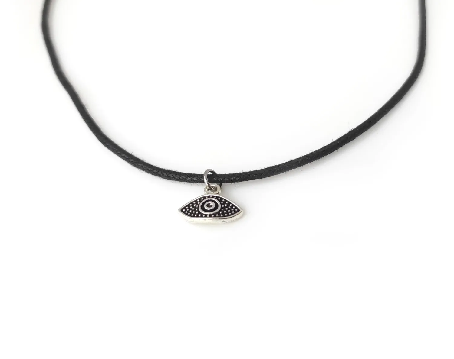 Evil eye necklace (cord)