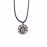 Mandala 7 Chakra necklace (cord)