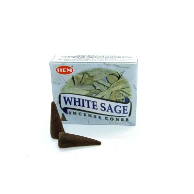 White Sage - HEM Incense Cones