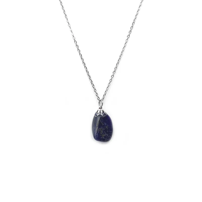 Lapis Lazuli pendant gemstone necklace