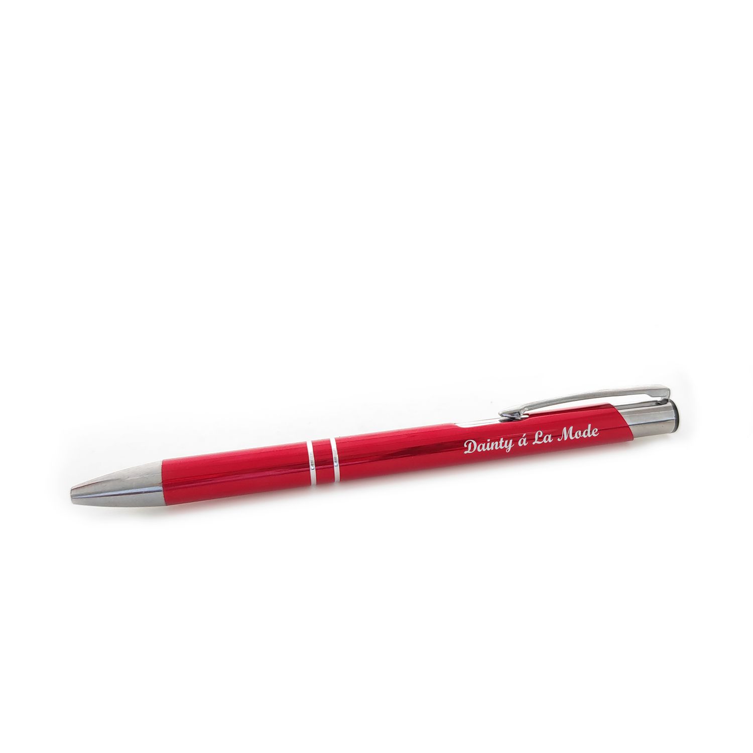 Personalised Engraved Pen (Red)