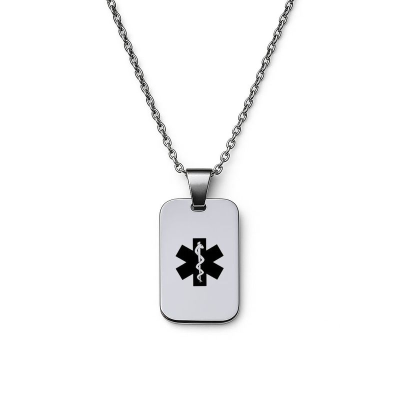 Personalised Medical Alert Necklace