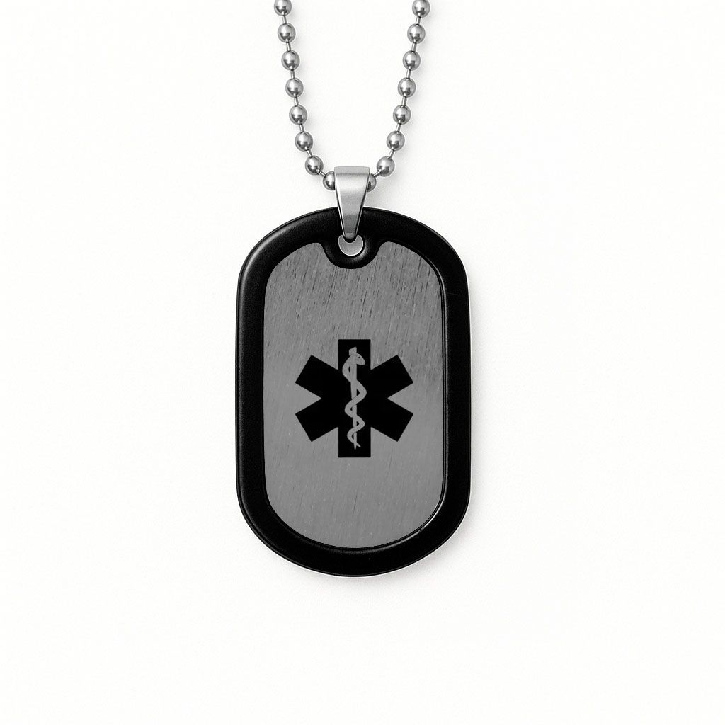 Personalised Medical Alert Necklace