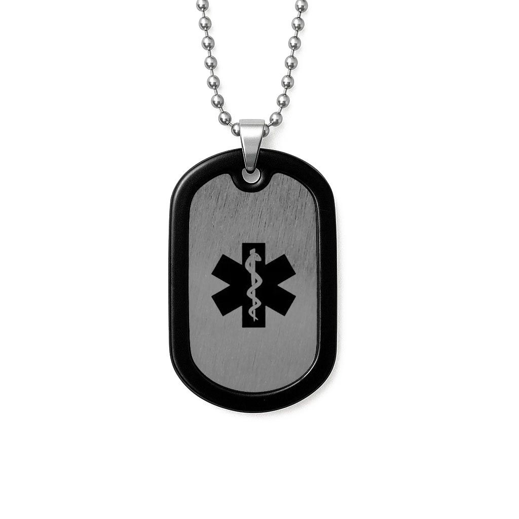 Personalised Medical Alert Necklace