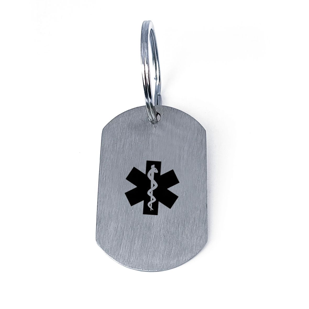 Personalised Medical Alert Key Chain
