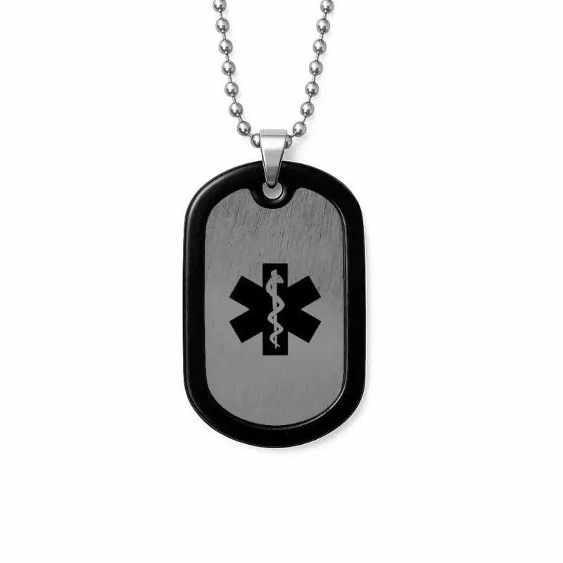Personalised Medical Alert Necklace
