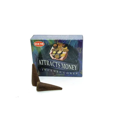 Attracts Money - HEM Incense Cones