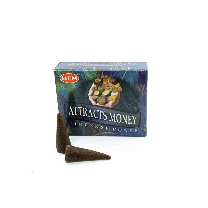 Attracts Money - HEM Incense Cones