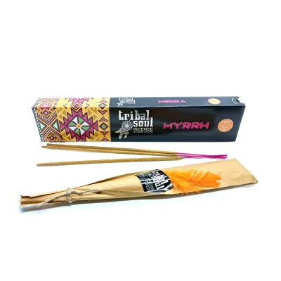 Myrrh - Tribal Soul Incense Smudge Sticks