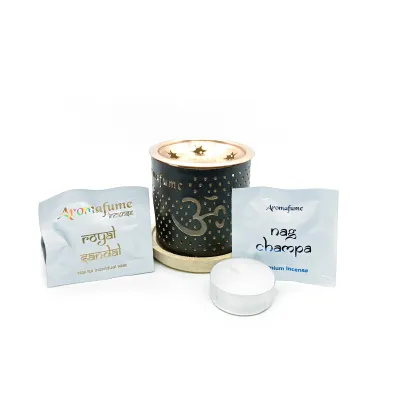Om Brick Incense Burner Pack - Aromafume
