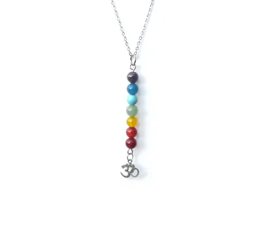Chakra gemstone necklace 