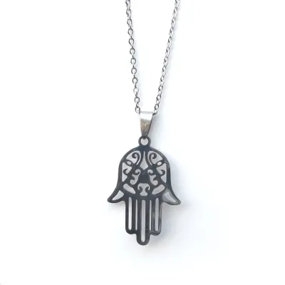 Hamsa hand necklace