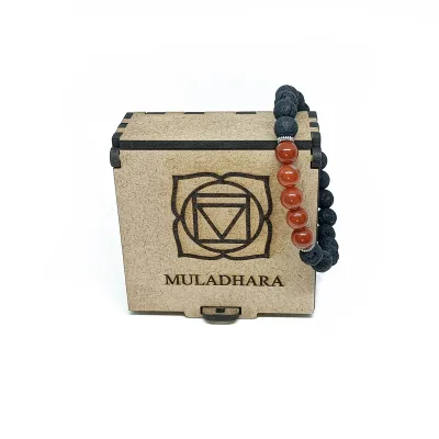 Chakra Bracelet Set - Root (Muladhara) - Grounding &amp; Security