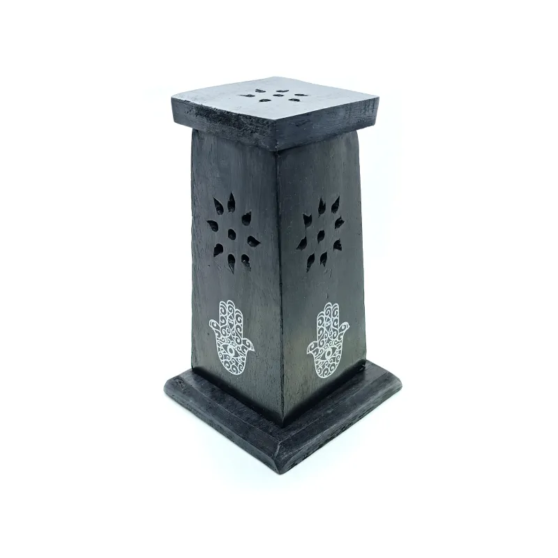 Hamsa Hand Cone Incense Tower