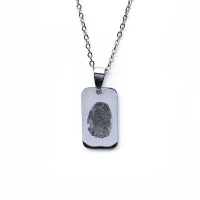 Personalised Fingerprint Necklace