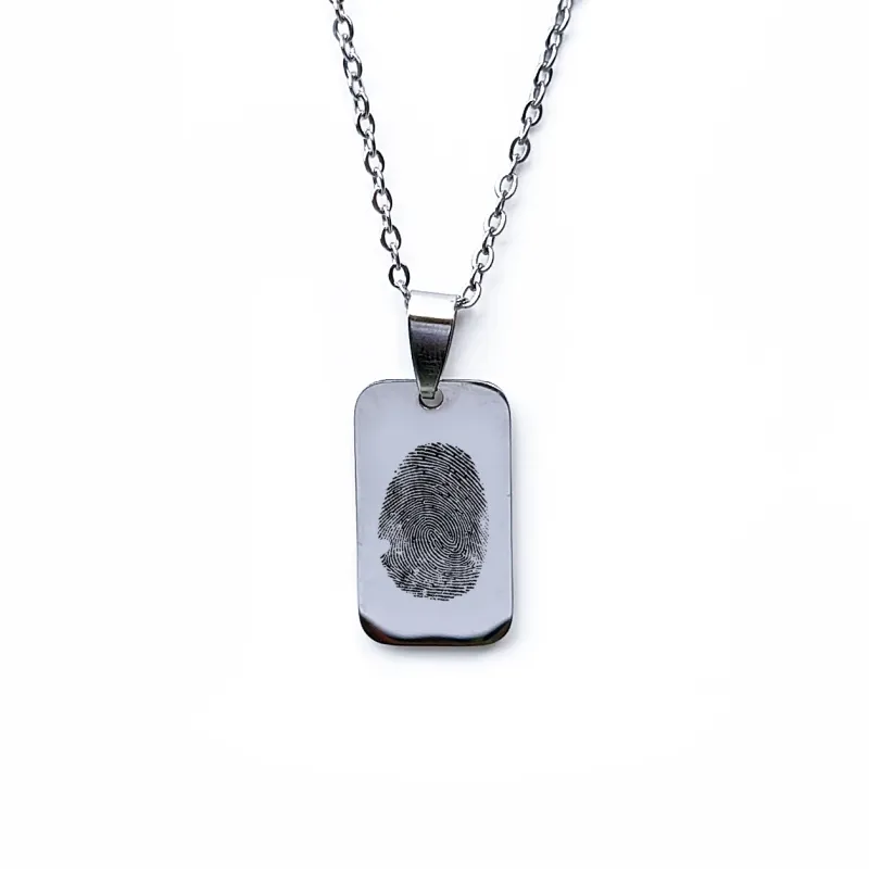 Personalised Fingerprint Necklace