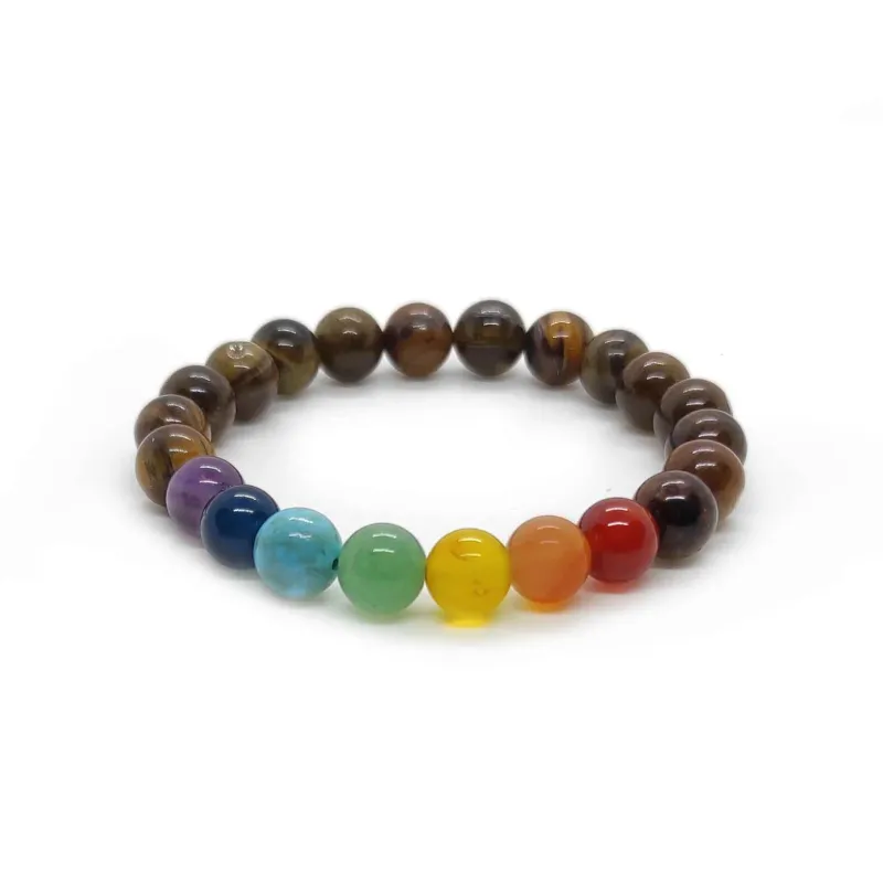 Tigers Eye Chakra bracelet