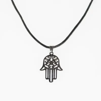 Hamsa hand necklace
