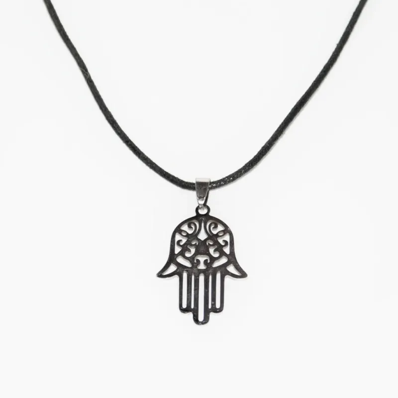 Hamsa hand necklace