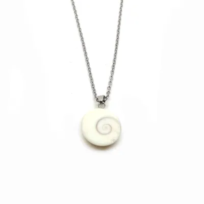 Natural Gomti chakra necklace - Good Luck &amp; fortune
