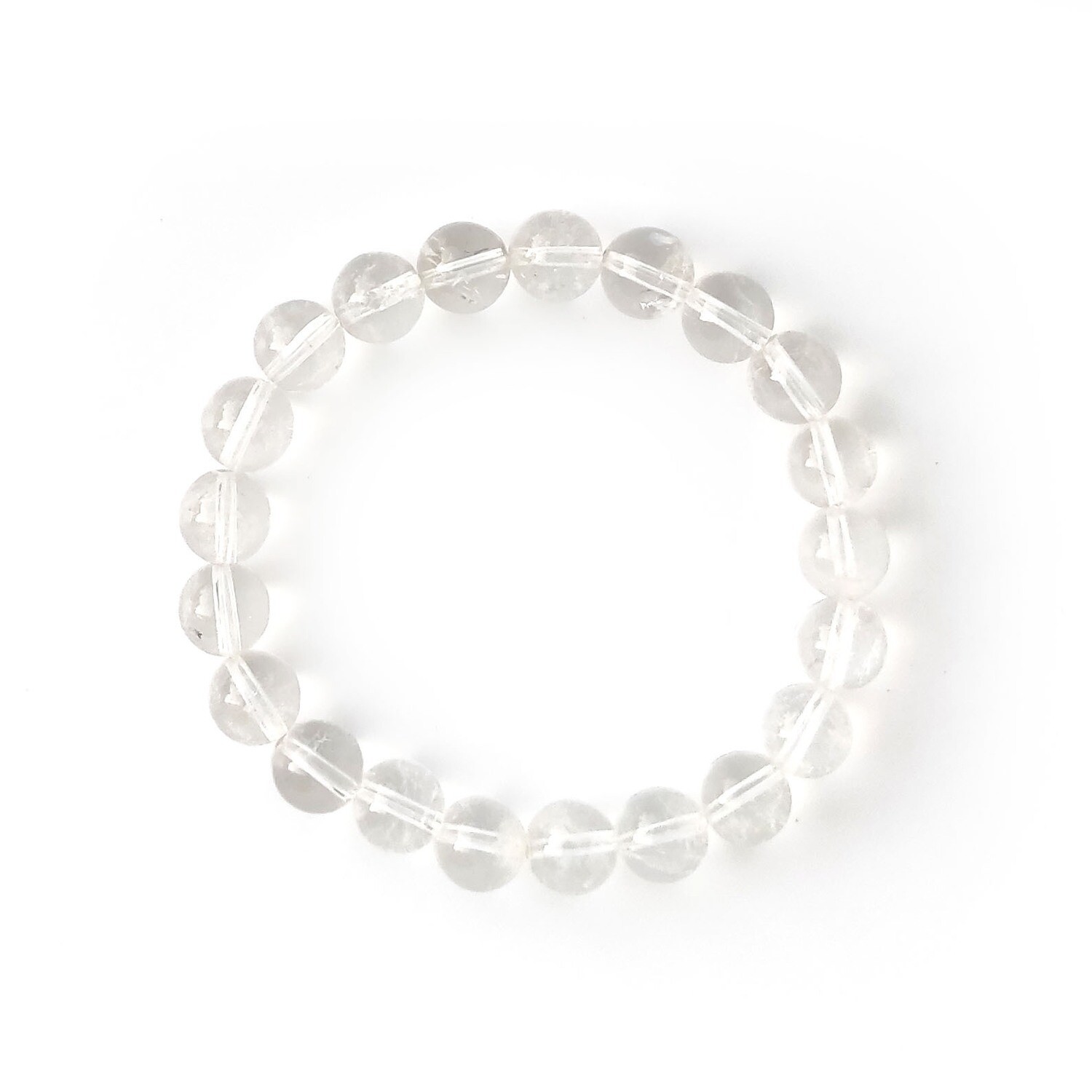 Clear Quartz bracelet (8mm) - Clarity &amp; Amplification