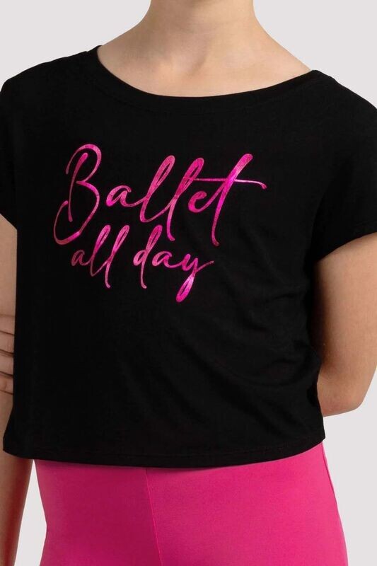 Mirella Ballet Print Top