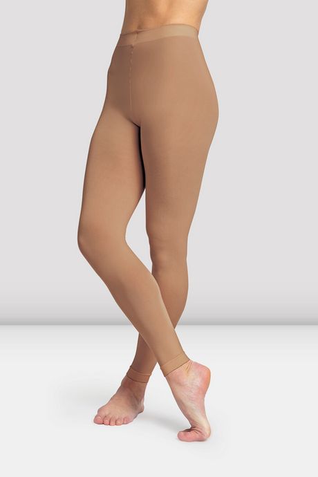Bloch Footless Tights - Tan