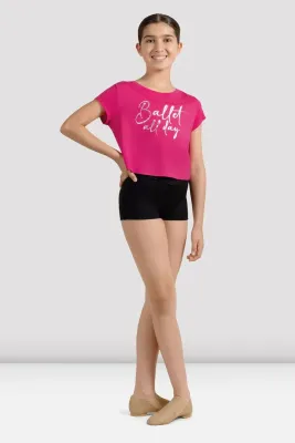 Mirella Ballet Print Top