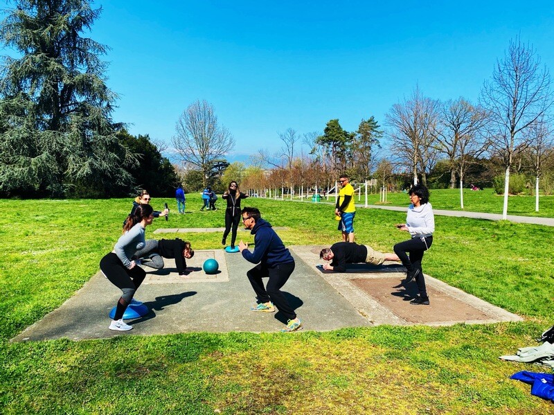 Bootcamp 1h au stade Léo Lagrange