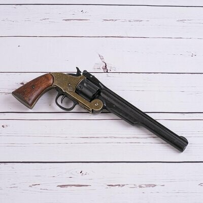 Revólver Smith & Wesson
Réplica de arma USA año 1869