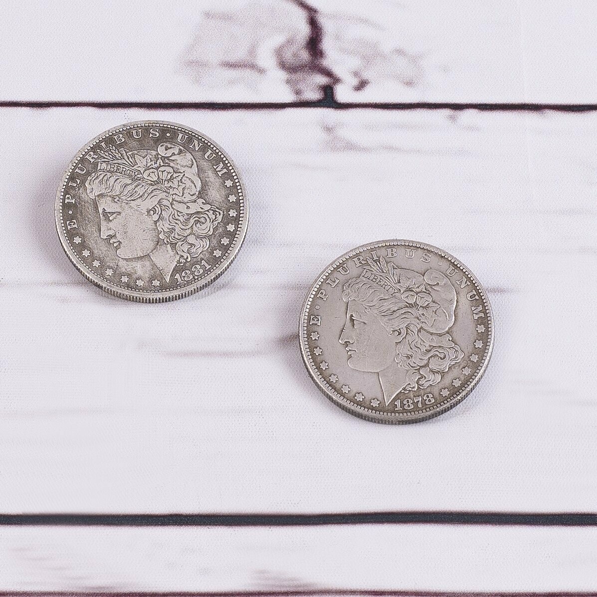 Dólar réplica western doble cara