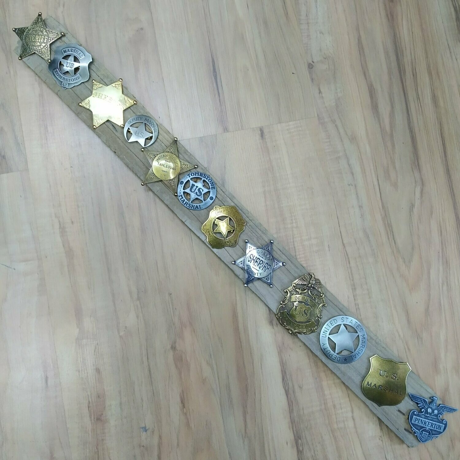 Estrellas en madera