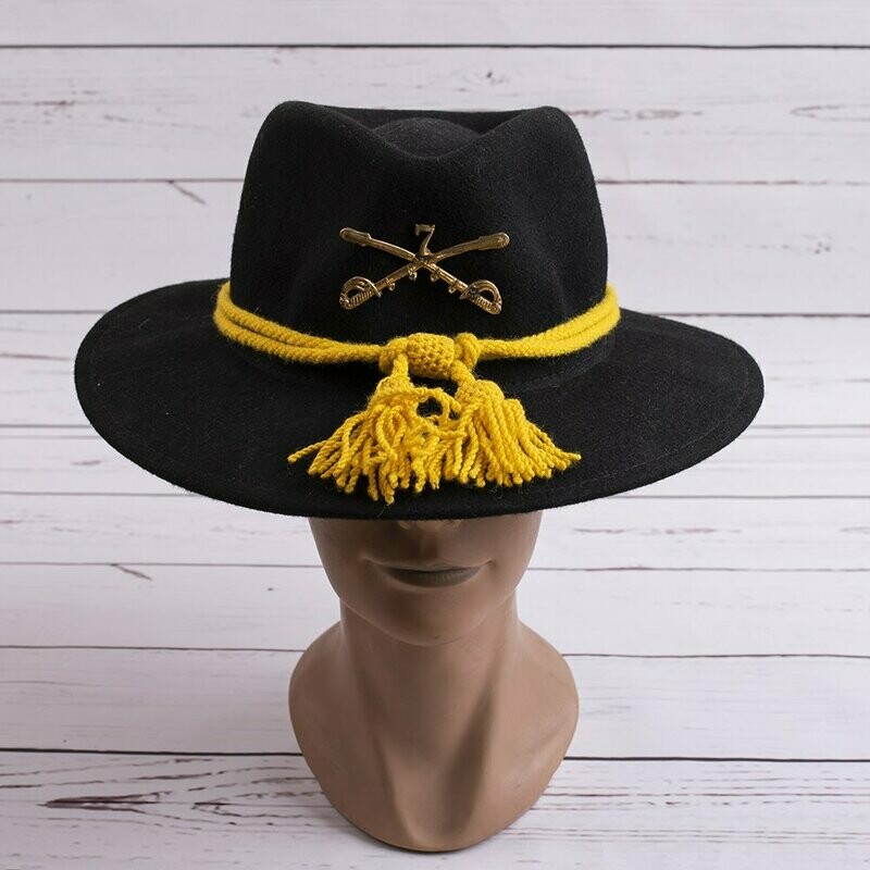 Sombrero oeste séptimo de caballería Famoso regimiento del general Custer