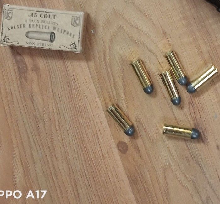 Caja de 6 balas Remington 1858