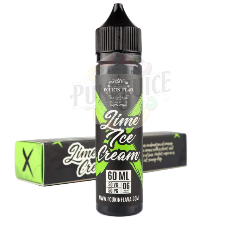 FCUKIN FLAVA X LIME ICE CREAM 60ML
