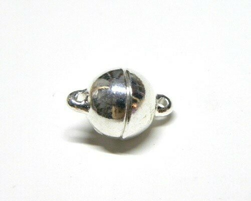 Calamita con anellini Silver 10-12 mm