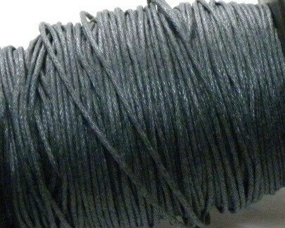 Cotone cerato grigio scuro 1 mm-10 mt